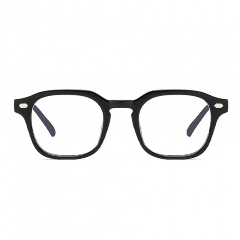 (12개 한박스 가격) 뿔테 안경 블랙 안경테 남자 여자 공용 HGS01